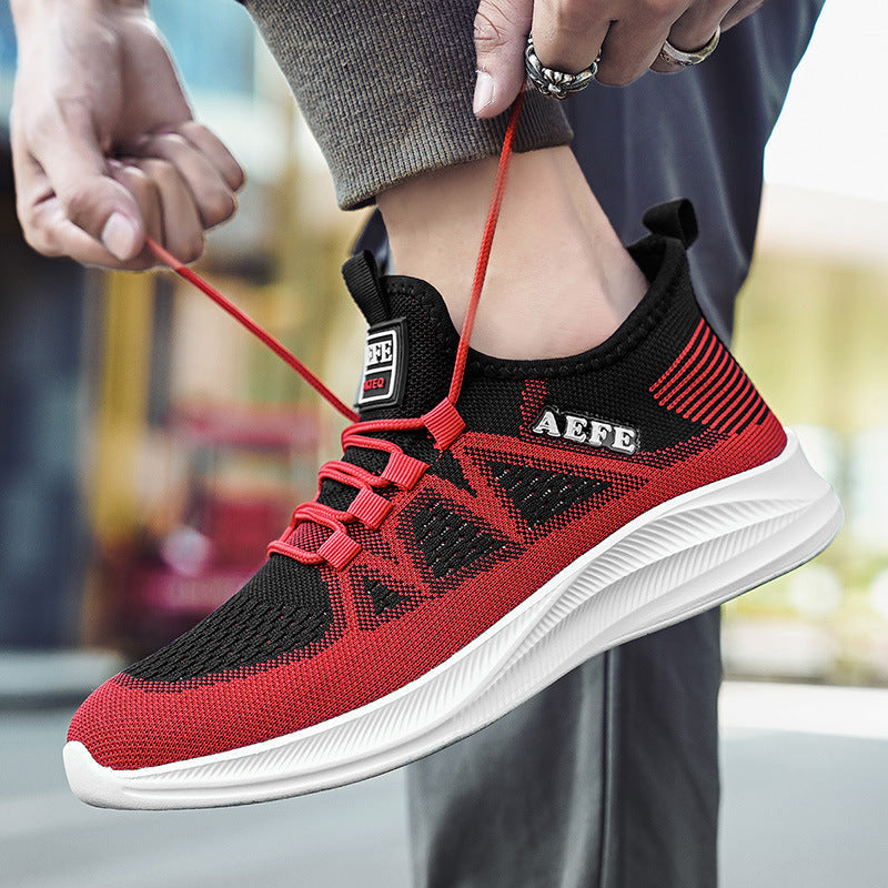 Herren Atmungsaktive Sport-Sneaker mit elastischem Schnürsystem Drune