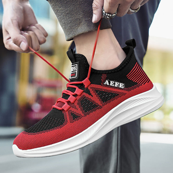 Herren Atmungsaktive Sport-Sneaker mit elastischem Schnürsystem Drune