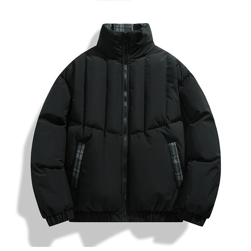 Herren isolierte Steppjacke mit hohen Kragen und praktischen Taschen Drune