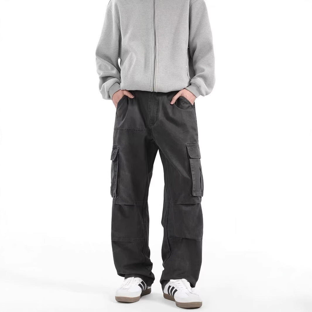 Herren Cargo-Hose mit strapazierfähigem Material und großzügigen Taschen Drune