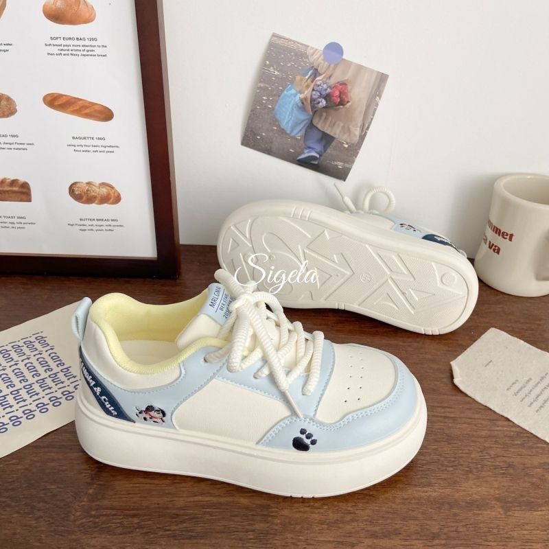 Damen Trend-Sneaker mit verspieltem Tiermotiv und federnder Sohle Drune
