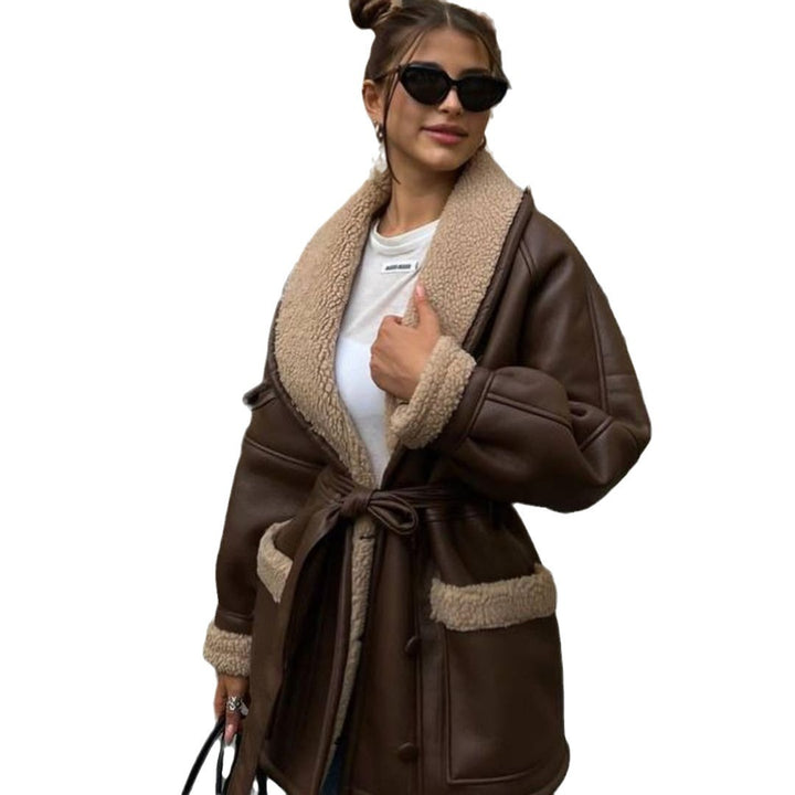 Damen Oversize Jacke mit hochwertiger Innenausstattung Drune