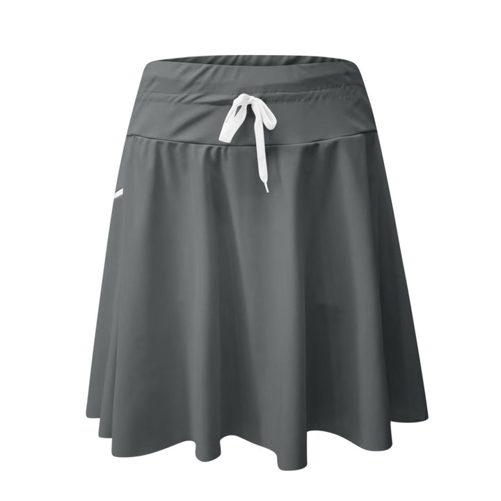 Damen Sportlicher Rock mit verstellbarem Bund Drune