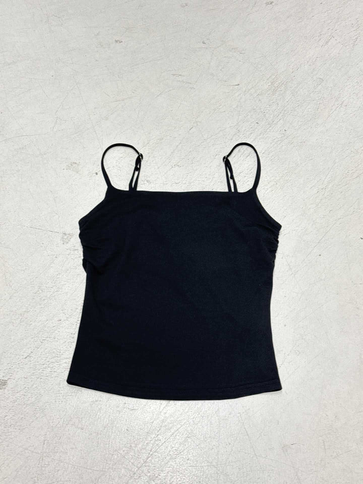 Damen Spartanshirt mit zarten Spaghetti-Trägern und figurbetontem Schnitt Drune