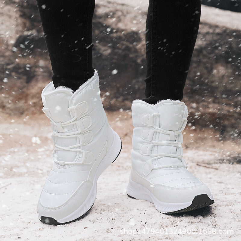 Damen Thermo-Winterstiefel mit rutschfestem Profil und isolierendem Futter Drune