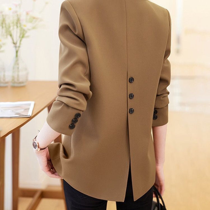 Damen modischer Blazer mit klassischem Schnitt und eleganten Details Drune