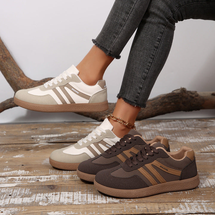 Damen Sportliche Sneakers mit rutschfester Sohle und weichem Innenfutter Drune