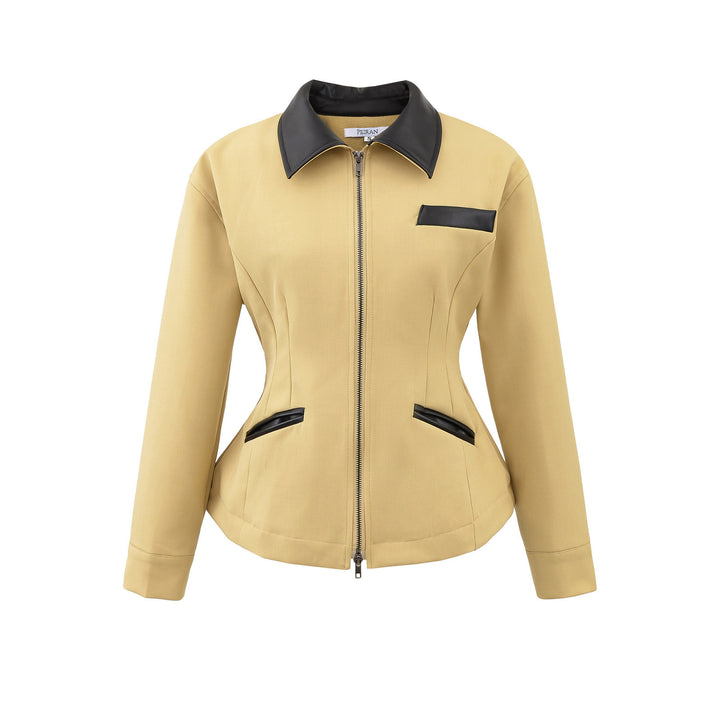 Damen Freizeitjacke mit klassischem Kragen und eleganten Details Drune