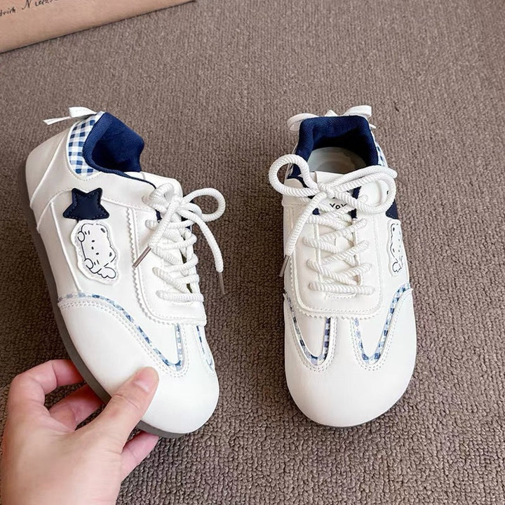 Damen Sneakers mit verspieltem Tiermotiv und atmungsaktivem Obermaterial Drune