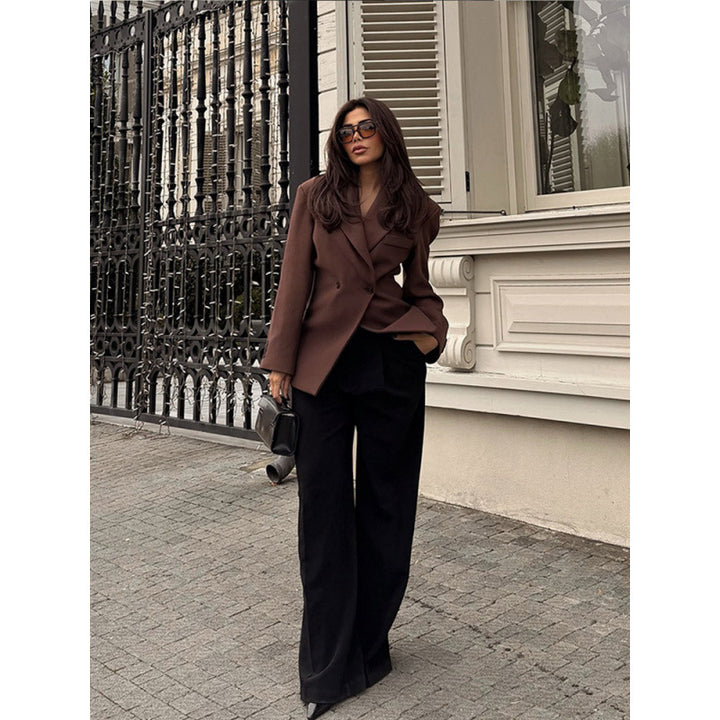 Damen eleganter Oversize-Blazer Drune