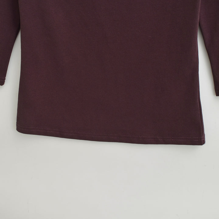 Damen Langarmshirt mit lässigem Schnitt und modernen Details Drune