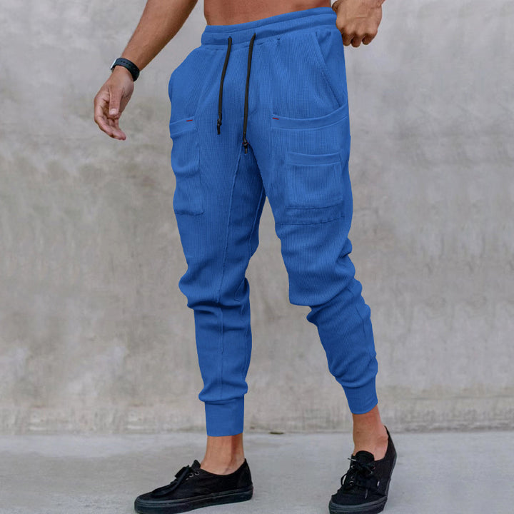 Herren Cargo-Hose mit elastischem Bund und praktischen Seitentaschen Drune