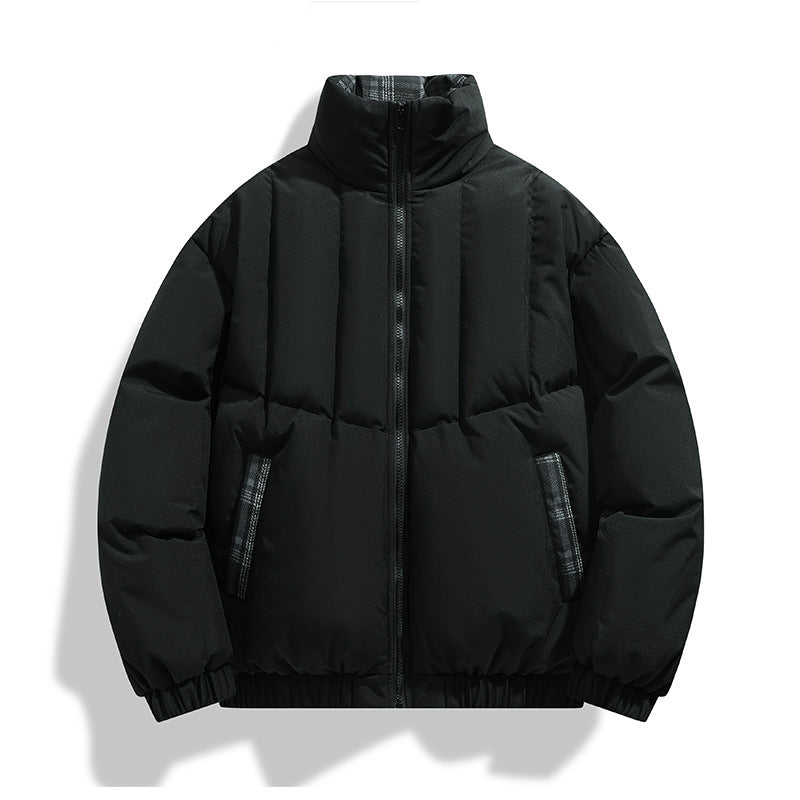 Herren isolierte Steppjacke mit hohen Kragen und praktischen Taschen Drune