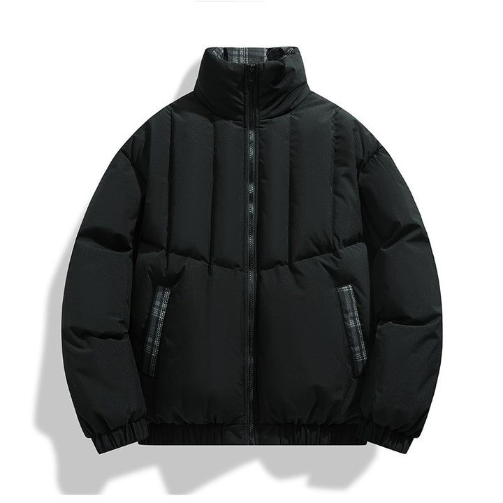 Herren isolierte Steppjacke mit hohen Kragen und praktischen Taschen Drune