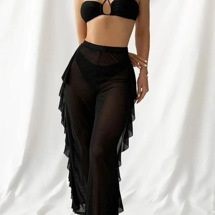 Damen Bikini-Set mit luftiger Rüschenhose Drune