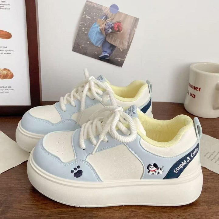 Damen Sneaker mit verspielten Tiermotiven und bequemer Dämpfung Drune
