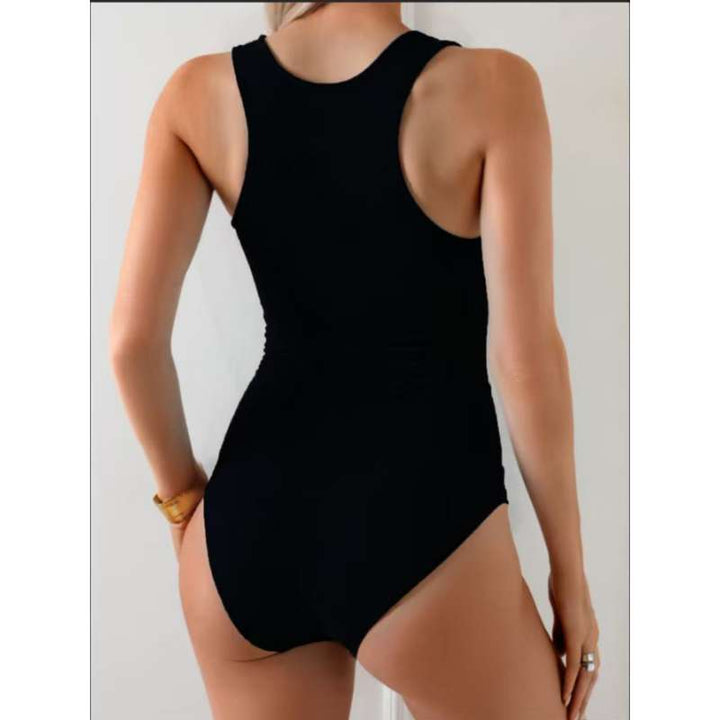 Damen Sportlicher Badeanzug mit Hoch elastischem Material Drune