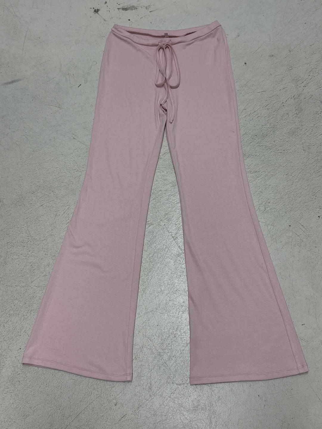 Damen nan ausgestellte Loungehose mit Bindekordel, hohem Komfortbund und weichem Jerseyfall Drune