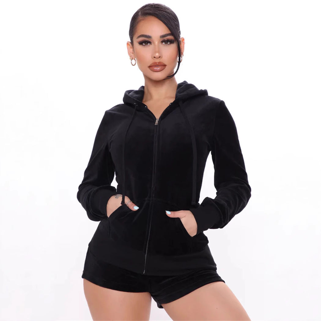 Damen Sportlicher Freizeitanzug Drune