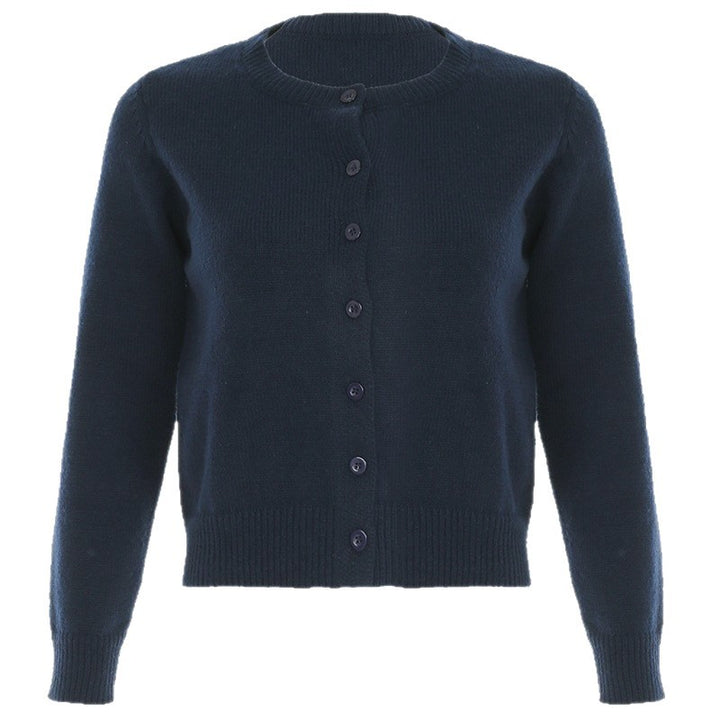 Damen Strickjacke mit feiner Textur und eleganten Knopfdetails Drune