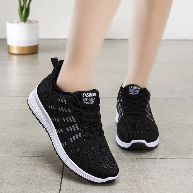 Damen bequeme und atmungsaktive Trainingsschuhe Drune