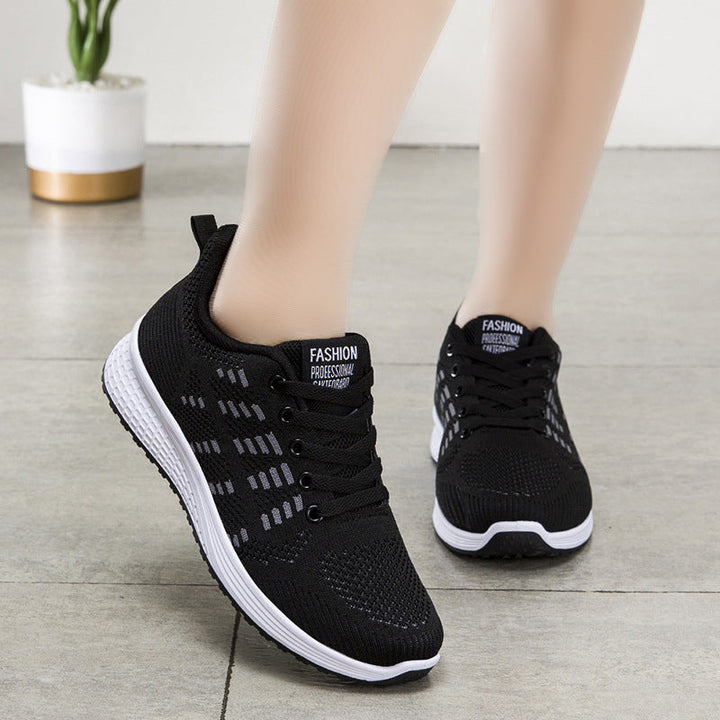 Damen bequeme und atmungsaktive Trainingsschuhe Drune