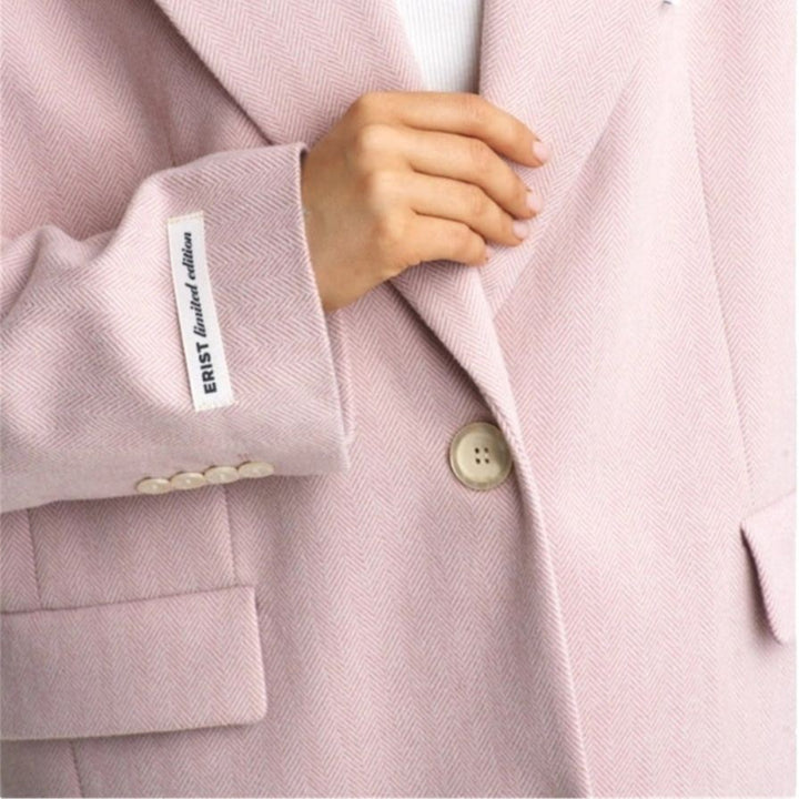 Damen eleganter Blazer im modernen Schnitt mit minimalistischen Details Drune