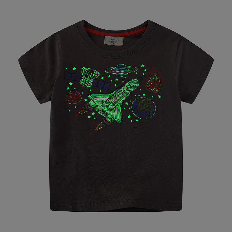 Jungen T-Shirt mit aufregendem Weltraum-Motiv Drune