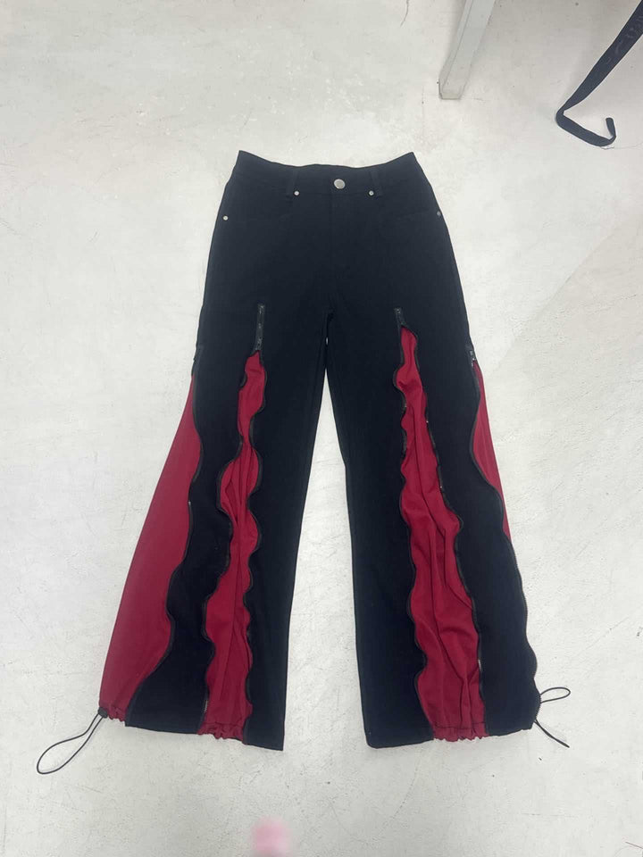 Damen sportliches Crop-Top mit modernem Print und schmalen Trägern Drune