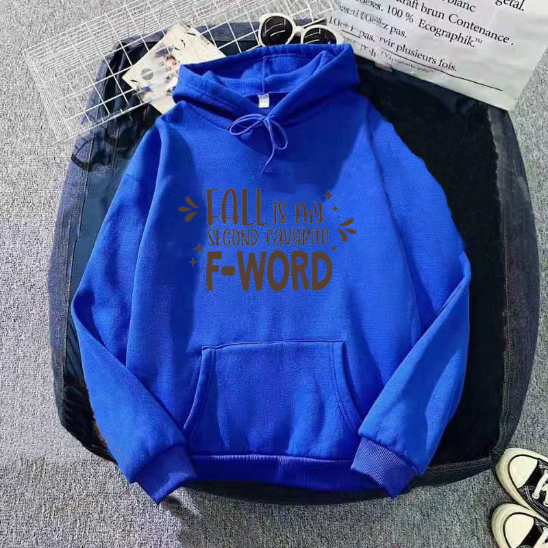 Damen Kapuzenpullover mit witzigem Spruch und lässigem Schnitt Drune