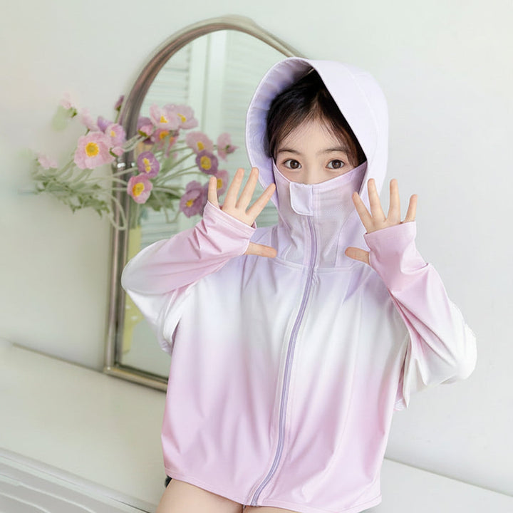 Damen UV-Schutzjacke mit Kapuze und feuchtigkeitsregulierenden Eigenschaften Drune