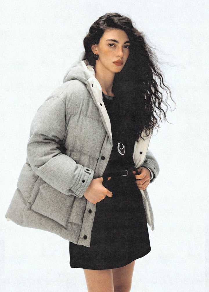 Drune | Hafen Oversized Pufferjacke