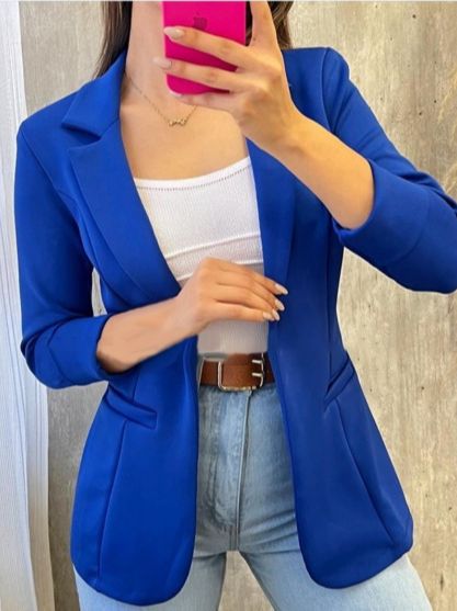 Damen Eleganter und schicker Slim-Fit Blazer Drune