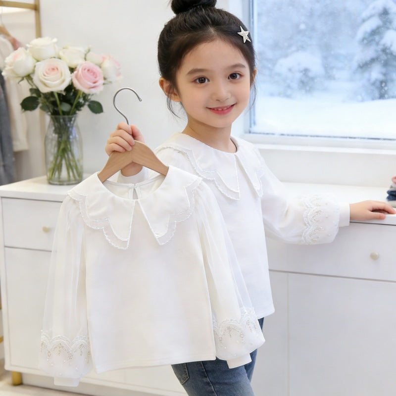 Mädchen Bluse Drune