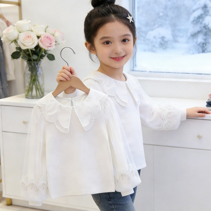Mädchen Bluse Drune