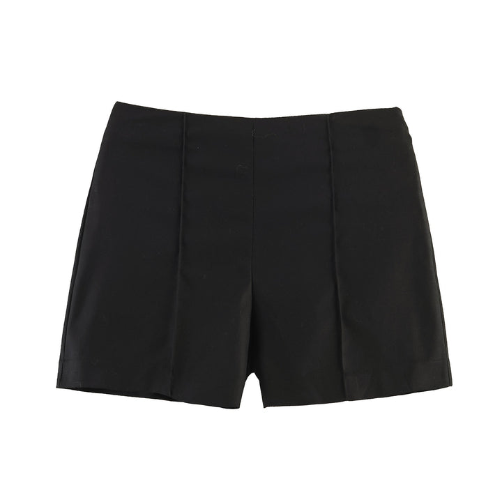 Damen elegante Shorts mit modernen Plissee-Details Drune