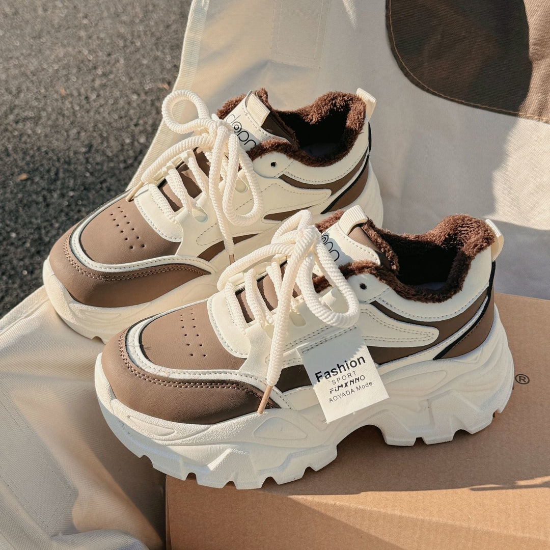 Damen Sportliche Chunky Sneakers mit weichem Innenfutter und hohem Komfort Drune