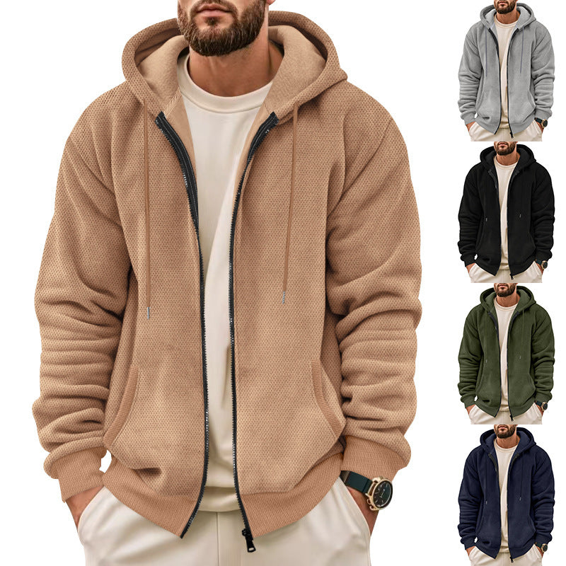Herren Sportliche Kapuzenjacke mit innovativer Struktur Drune