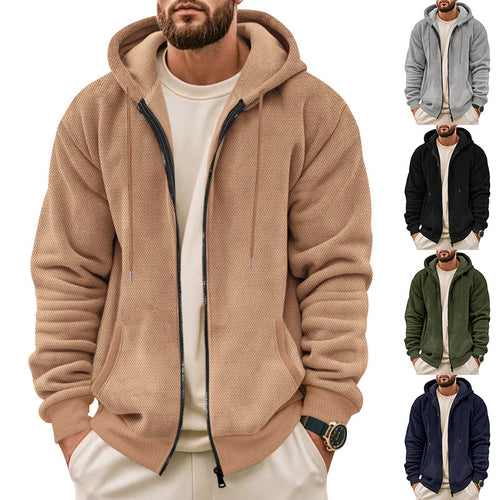 Herren Sportliche Kapuzenjacke mit innovativer Struktur Drune
