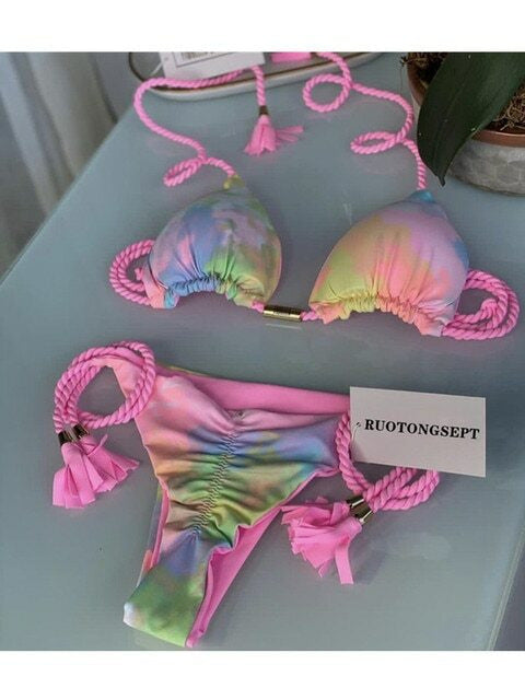 Drune | Sexy Dreieckstasche Bikini