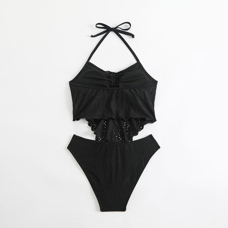 Damen Oberteil-Bikini mit frischem Schnitt und Lockere Passform Drune