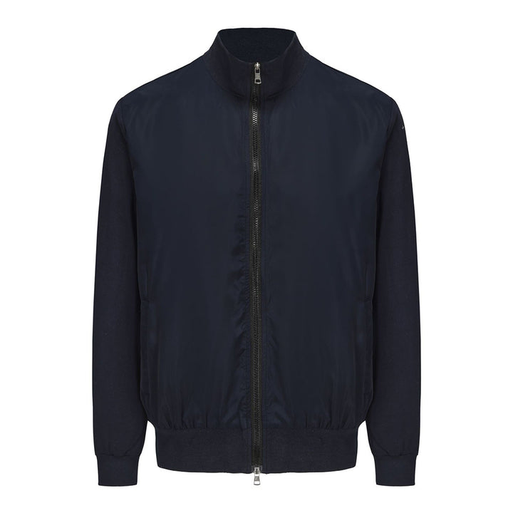 Herren lässige Sommerjacke im minimalistischen Design mit praktischen Reißverschlusstaschen Drune