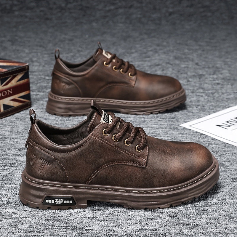 Herren Schnürschuhe aus Leder Drune