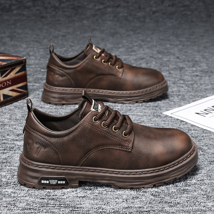 Herren Schnürschuhe aus Leder Drune