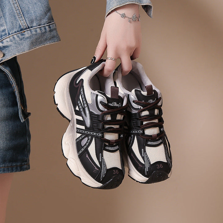 Damen Sportliche Lauf Sneakers mit Dämpfender Technologie und Atmungsaktivem Obermaterial Drune