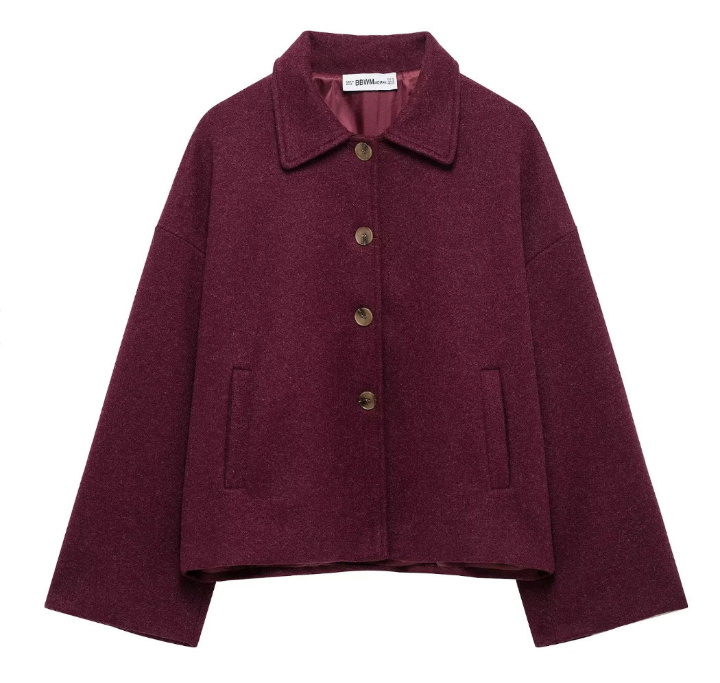 Damen Elegante und bequeme Kurzjacke Drune