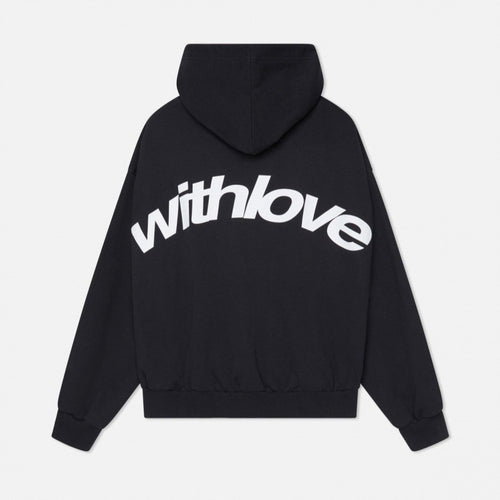 Unisex nan Oversized Kapuzenpullover mit großem Rückenprint und weichem Fleece Innen Drune