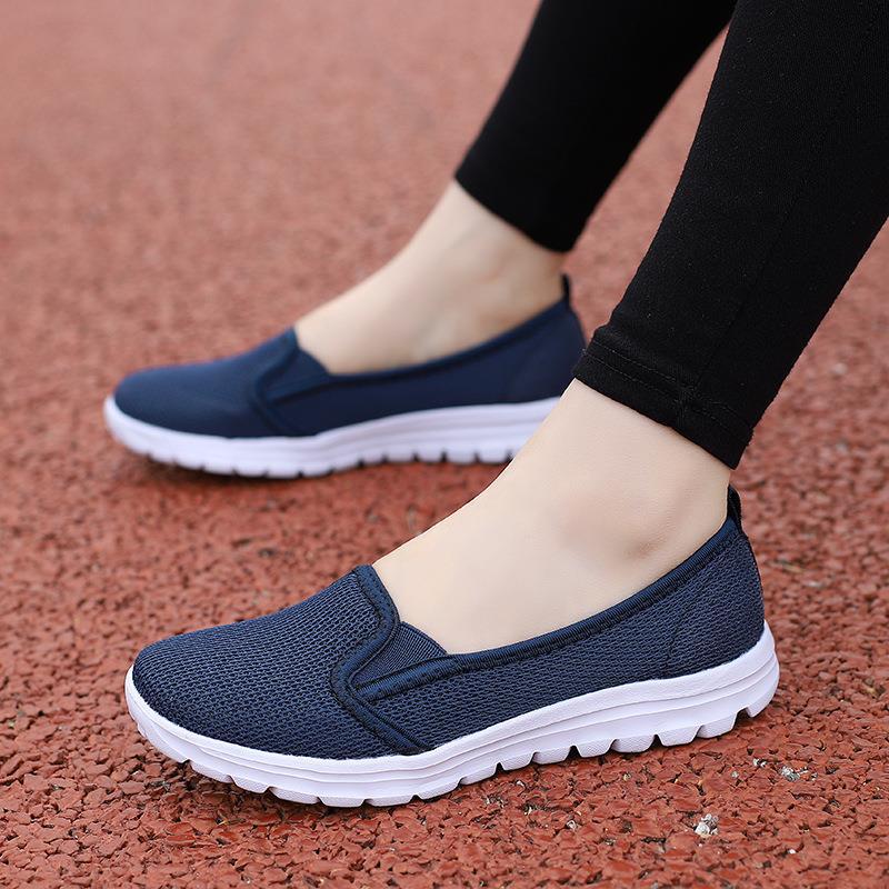 Damen nan leichter atmungsaktiver Slipper mit viskoelastischer Einlegesohle Drune