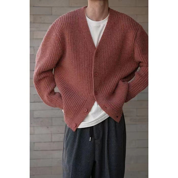 Damen Strickjacke aus weichem Baumwollmix mit eleganter Knopfleiste Drune