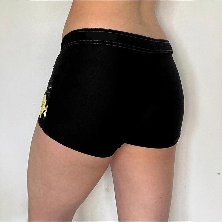 Damen Lustige Blumen-Shorts Drune
